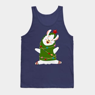 Funny Christmas for Llama Lovers Tank Top